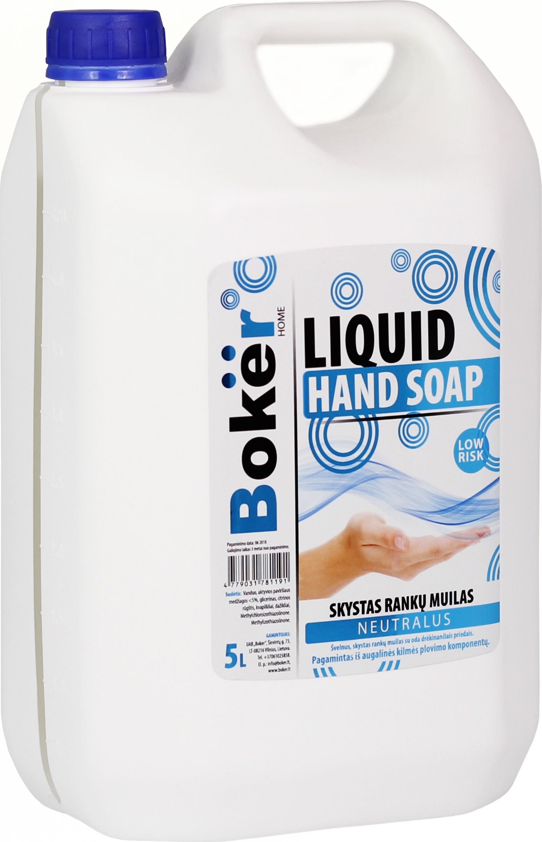 Boker Mydło do rąk Neutral Sensitive 5000ml