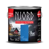 Farby i impregnaty do drewna - Impregnat do elewacji drewnianych Njord bezchmurne niebo 2,5 l LuxDecor - miniaturka - grafika 1