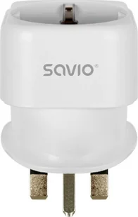 Savio AP-04 gniazdo EU - wtyk UK - Akcesoria podróżnicze - miniaturka - grafika 4
