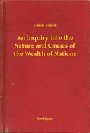 E-booki obcojęzyczne - An Inquiry into the Nature and Causes of the Wealth of Nations - miniaturka - grafika 1