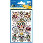 Zabawki kreatywne - Zdesign Naklejki wypukłe Meksykańskie czaszki - miniaturka - grafika 1