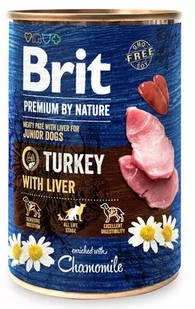 Brit Premium by Nature Turkey With Liver 800g 41717-uniw - Mokra karma dla psów - miniaturka - grafika 1