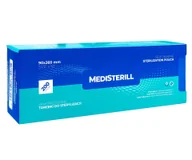 Akcesoria medyczne - Torebki do sterylizacji narzędzi w autoklawie 90 x 260 mm samoprzylepne MEDISTERILL CLAVIER 200 szt - miniaturka - grafika 1