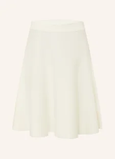 Max Mara Spódnica Z Dzianiny Ubalda weiss - Spódnice - miniaturka - grafika 1