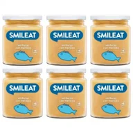 Dania dla dzieci - Smileat Słoiczek z ekologicznymi warzywami i morszczukiem po 6 miesiącu Zestaw 6 x 230 g - miniaturka - grafika 1