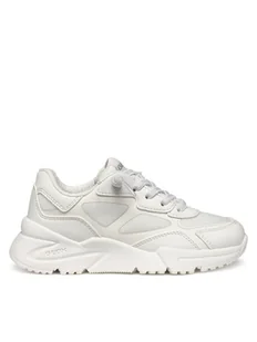 Geox Sneakersy J Loftus J55M2B 1454 C1000 M Biały - Buty dla dziewczynek - miniaturka - grafika 1