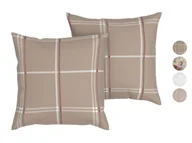 Poszewki na poduszki - LIVARNO home Poszewki na poduszki z flaneli, 40 x 40 cm, 2 sztuki - miniaturka - grafika 1