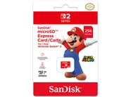 Karta pamięci NINTENDO Switch 2 microSD Express card 256 GB Sandisk Czerwony