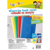 Szkolne artykuły papiernicze - GIMBOO Okładka na zeszyt A4 krystaliczna 25 sztuk mix PBS Connect Polska - miniaturka - grafika 1