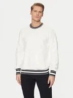 Swetry męskie - Guess Sweter M5RQ12 KCLK2 Écru Regular Fit - miniaturka - grafika 1