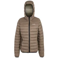 Kurtki i kamizelki sportowe damskie - Kurtka damska Regatta Women’s Hooded Marizion Rozmiar: S / Kolor: brązowy - miniaturka - grafika 1