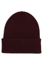 Czapki męskie - Colorful Standard - Czapka męska z wełny merino, brązowy|czerwony - miniaturka - grafika 1