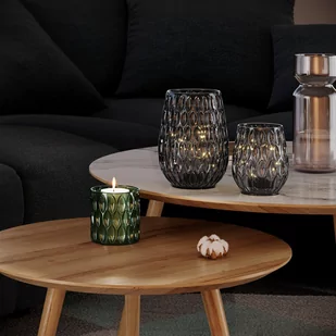 Świecznik VIGO kolor butelkowa zieleń ameliahome - CANDLEHOLDER/AH/VIGO/BOTTLEGREEN/9X9,5 - Świeczniki - miniaturka - grafika 2