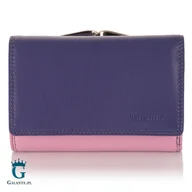 Portfele - Mały kolorowy portfel skórzany Valentini 123-386 - miniaturka - grafika 1