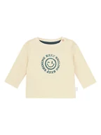 Kaftaniki dla niemowląt - Noppies Koszulka w kolorze beżowym - miniaturka - grafika 1