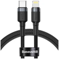 Kable komputerowe i do monitorów - Baseus Baseus Kabel USB-C Lightning BASEUS Cafule CATLKLF-G1 1 m - miniaturka - grafika 1