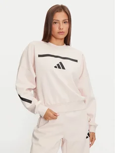 adidas Bluza Z.N.E. JF4783 Różowy Loose Fit - Bluzy damskie - miniaturka - grafika 1