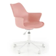 Fotele i krzesła biurowe - Różowy młodzieżowy fotel obrotowy W3-A66 - miniaturka - grafika 1