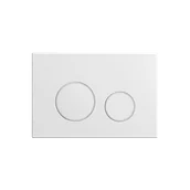 Spłuczki - Excellent Nest przycisk spłukujący do stelaża WC Flaro Expert, biały - miniaturka - grafika 1