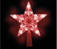 Ozdoby bożonarodzeniowe - Gwiazda choinkowa LED - czerwona - 19 cm - 1 szt. - miniaturka - grafika 1