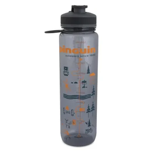 Butelka na wodę Pinguin TRITAN SPORT BOTTLE 1 L grey - Shakery i bidony sportowe - miniaturka - grafika 1