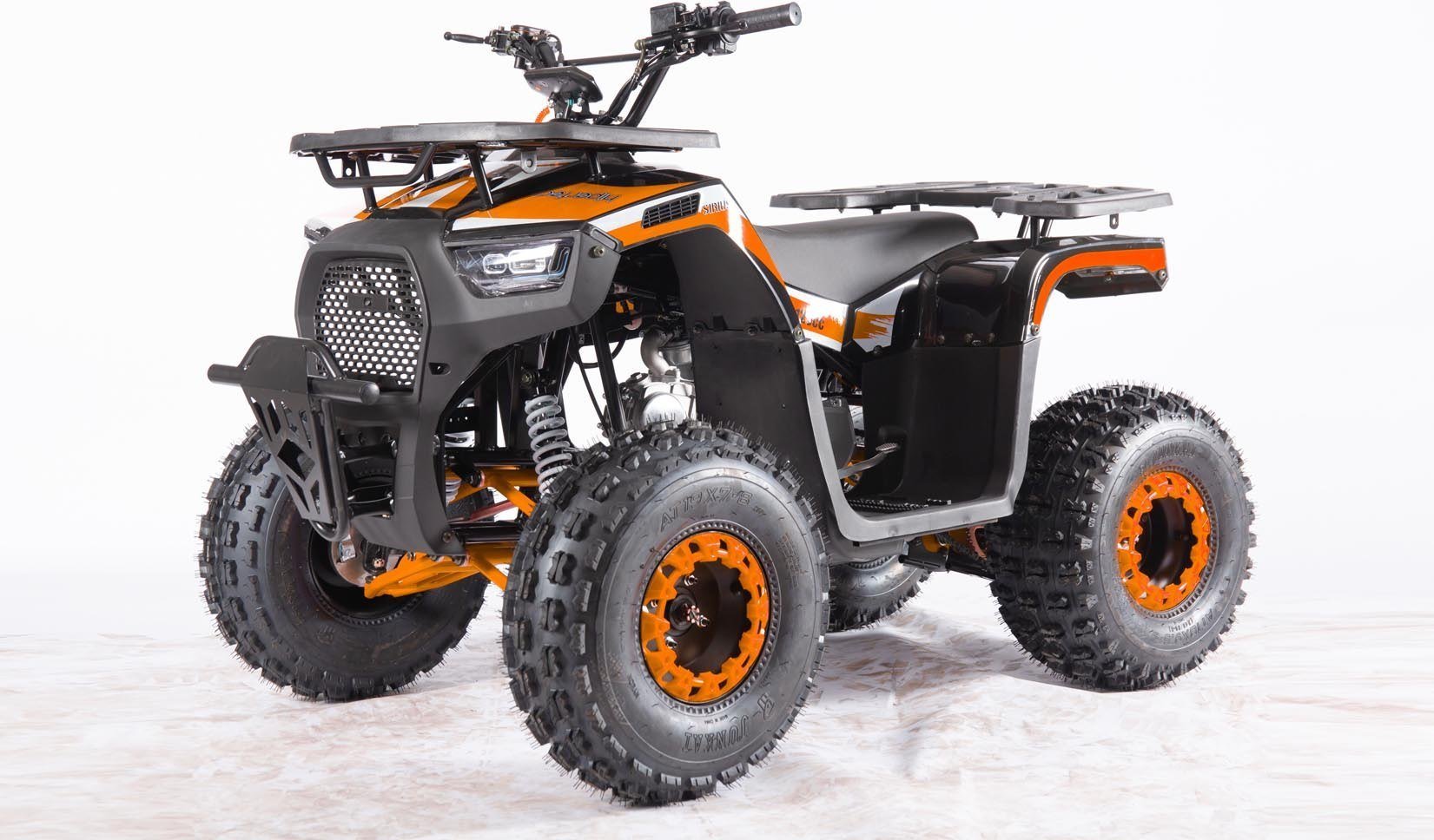 Pojazd Quad Spalinowy 120CC DISCOVERER Pomarańczowy EDUKAMP