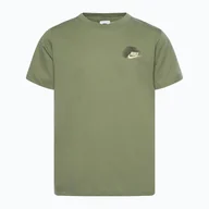 Sport OUTLET - Koszulka dziecięca Nike Sportstwear Standard Issue oil green WYSYŁKA W 24H 30 DNI NA ZWROT - miniaturka - grafika 1