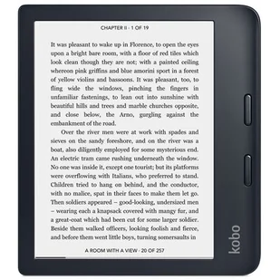 Kobo Libra 2 czarny (N418-KU-BK-K-EP) - Czytniki ebooków - miniaturka - grafika 1