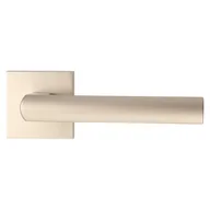 Klamki - Klamka do drzwi wewnętrznych na rozecie Rivero nikiel satynowy Inspire - miniaturka - grafika 1