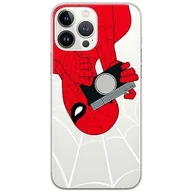 Etui i futerały do telefonów - ERT GROUP etui na telefon Iphone 13 PRO MAX, case oryginalny i oficjalnie licencjonowany przez Marvel, wzór Spider Man 027, optymalnie dopasowane, plecki z TPU częściowo przeźroczyste - miniaturka - grafika 1