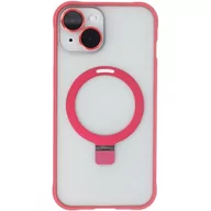 Etui i futerały do telefonów - Etui TECTO SHIELD Ring Secure Mag do Apple iPhone 14 Czerwony - miniaturka - grafika 1