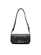 Torebki damskie - KARL LAGERFELD Torebka A4W30040 Czarny - miniaturka - grafika 1