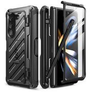 Etui i futerały do telefonów - Oryginalne Etui SAMSUNG GALAXY Z FOLD 5 Supcase Unicorn Beetle Pro Pen czarne - miniaturka - grafika 1