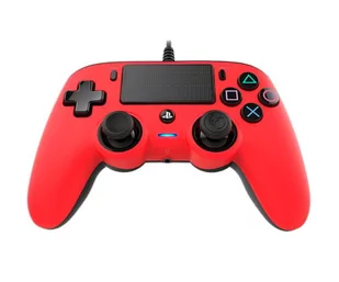 NACON PS4 Controller Color Edition Czerwony PS4OFCPADRED - Kontrolery do Playstation - miniaturka - grafika 2