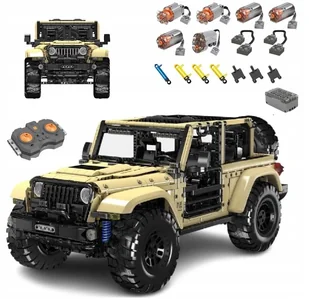 Klocki Jeep Wrangler Mould King 13184 sterowany 3621el 3621PCS - Zabawki zdalnie sterowane - miniaturka - grafika 1