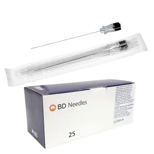 Igły do punkcji lędźwiowej 90mm x 0,7mm 22G BD Quincke Spinal Needle 25szt - Meble i wyposażenie gabinetów medycznych - miniaturka - grafika 1