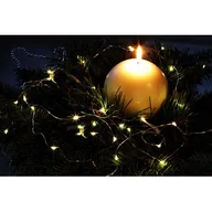 Oświetlenie świąteczne - Lampki łezki LED 20 biały ciepły BULINEX - miniaturka - grafika 1