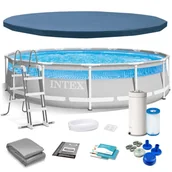 Baseny ogrodowe - Intex Basen ogrodowy stelażowy 427 x 107 cm 12w1 26722 - miniaturka - grafika 1