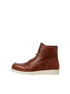 Botki męskie - JACK&JONES JFWDARWIN Leather Boot LN sztyblety męskie, rzodkie/szczegóły: Opcja 2.0, 41 EU - miniaturka - grafika 1