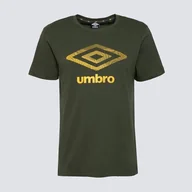 Koszulki męskie - UMBRO T-SHIRT UMBRO GRAPHICS GREEN - Umbro - miniaturka - grafika 1
