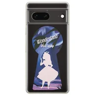 Etui i futerały do telefonów - ERT GROUP etui na telefon Google PIXEL 7, case oryginalny i oficjalnie licencjonowany przez Disney, wzór Alice 007, optymalnie dopasowane, plecki z TPU - miniaturka - grafika 1