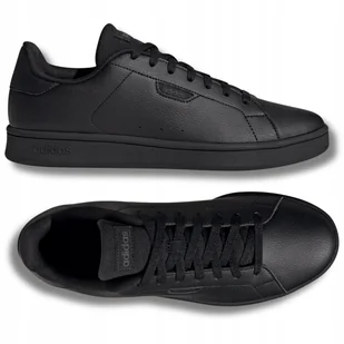 BUTY SPORTOWE MĘSKIE TRAMPKI ADIDAS WYGODNE NA CO DZIEŃ CZARNE 42 2/3 - Trampki męskie - miniaturka - grafika 1
