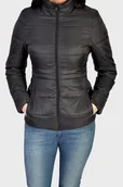 Kurtki damskie - WRANGLER SHORT PUFFER BLACK KURTKA PIKOWANA - miniaturka - grafika 1