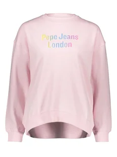 Pepe Jeans Bluza w kolorze jasnoróżowym - Bluzy damskie - miniaturka - grafika 1
