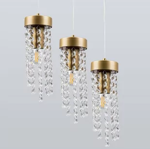 Polux GEA-3 3xE27 gold + crystal il mio Lampa wisząca 316295 316295 - Lampy sufitowe - miniaturka - grafika 1