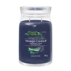 Yankee Candle Świeca zapachowa Lakefront Lodge duża - Świece - miniaturka - grafika 1