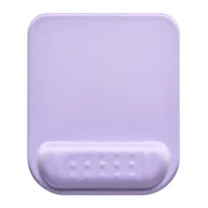 Podkładki na biurko - Podkładka pod mysz i nadgarstek, Powerton Ergoline Pastel Edition, ergonomiczna, fioletowy, piana, Powerton - miniaturka - grafika 1