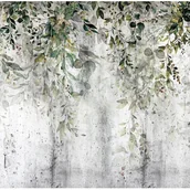 Fototapety - Fototapeta Liście Wiszące Zielone 400x280 cm Tapeta Do Sypialni Salonu Kuchni Na Flizelinie - miniaturka - grafika 1