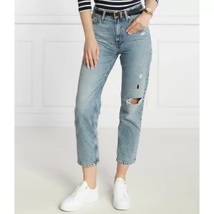 Tommy Hilfiger Jeansy CLASSIC | Straight fit | high waist - Spodnie damskie - miniaturka - grafika 1