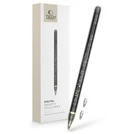 Akcesoria do tabletów i e-booków - Rysik TECH-PROTECT Digital Magnetic Stylus Pen 4 Czarny - miniaturka - grafika 1